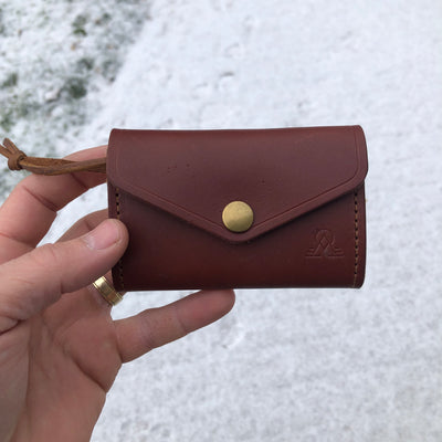 Old-Time Leather Fly Wallet